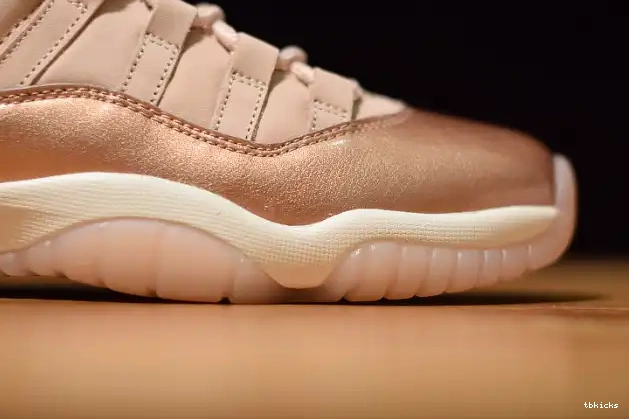 Reps TB Gold 11 Air Jordan GS Rose Low AH7860-105 0612